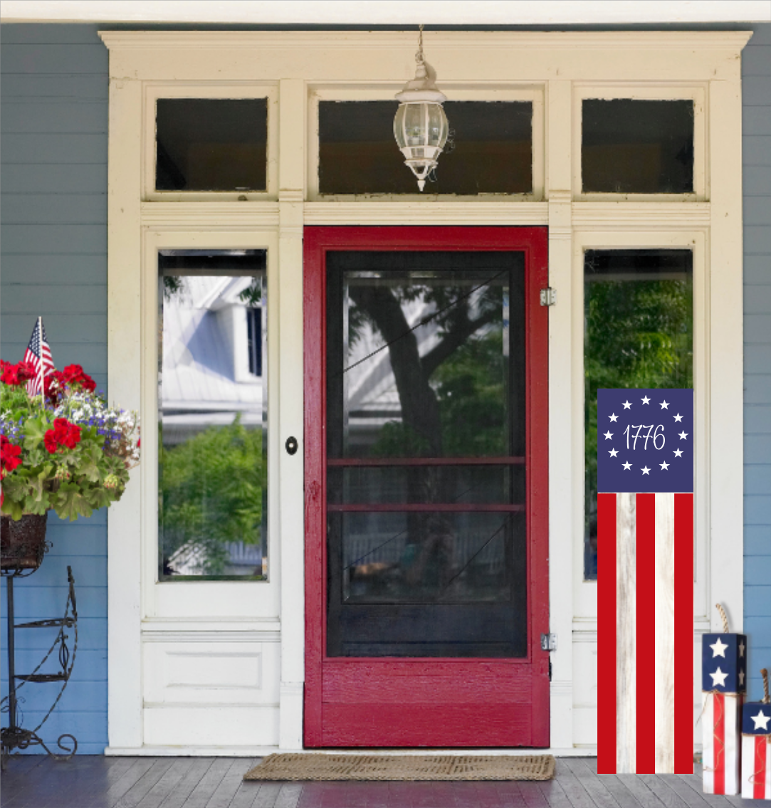 Patriotic Porch Signs