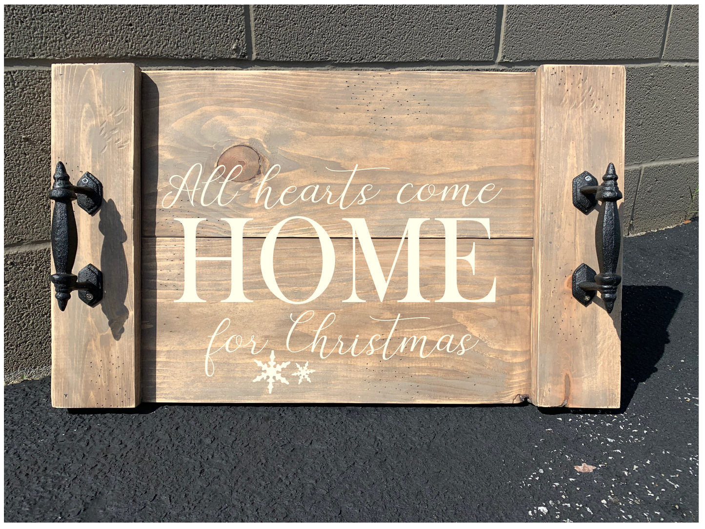 Good Cheer-- Christmas and Winter Farmhouse trays