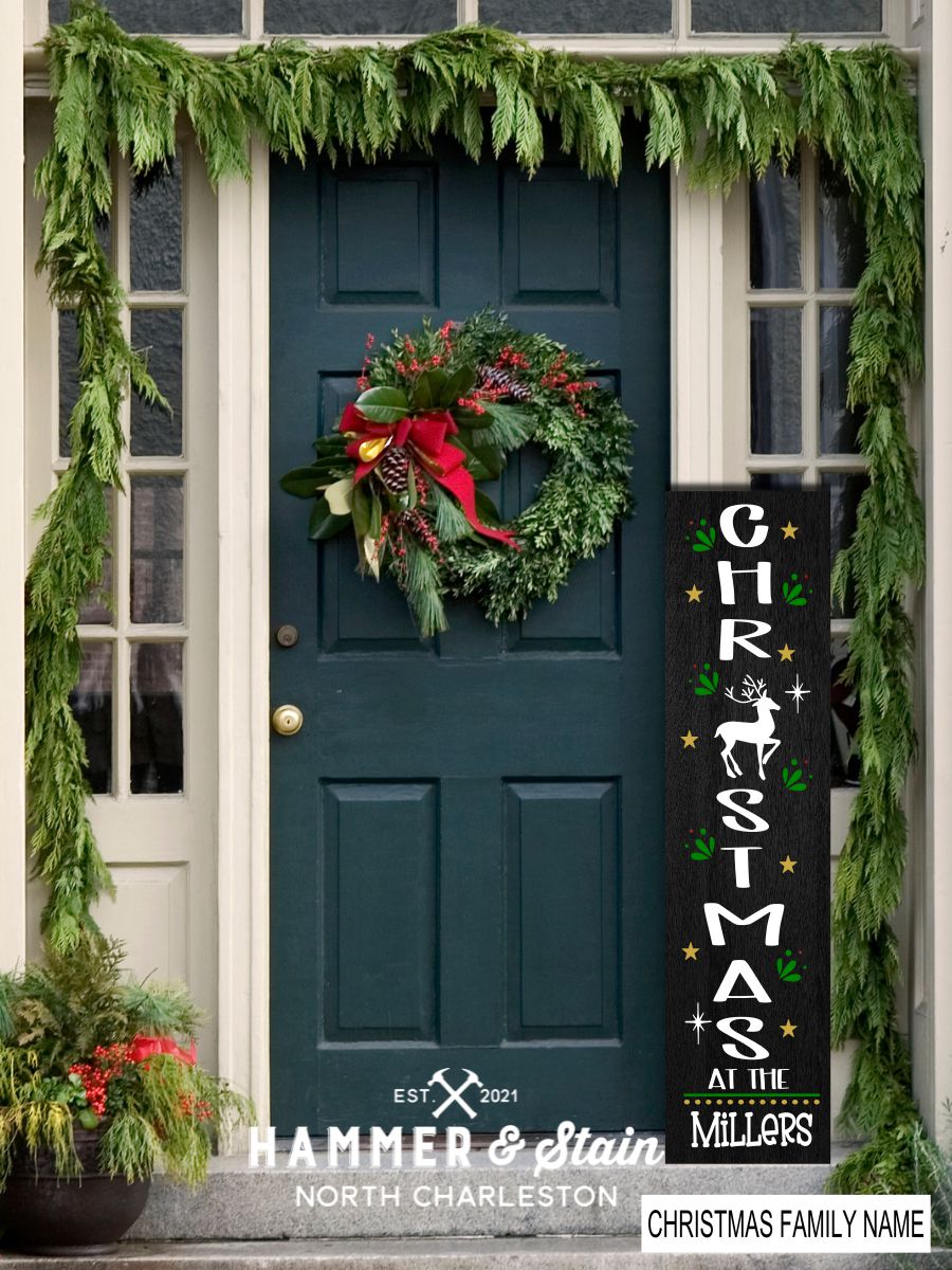 Season's Greetings Party Mix Christmas Porch Planks