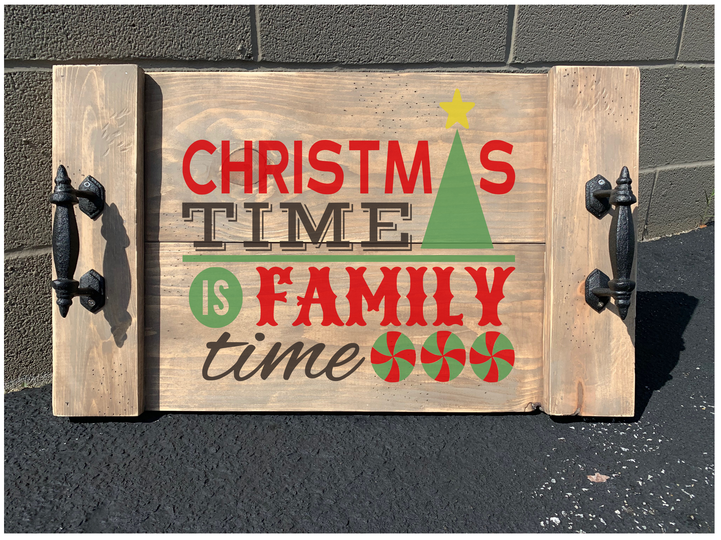 Good Cheer-- Christmas and Winter Farmhouse trays