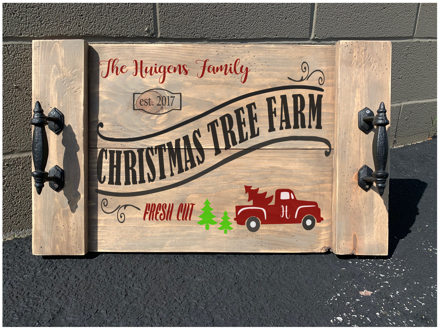 Good Cheer-- Christmas and Winter Farmhouse trays