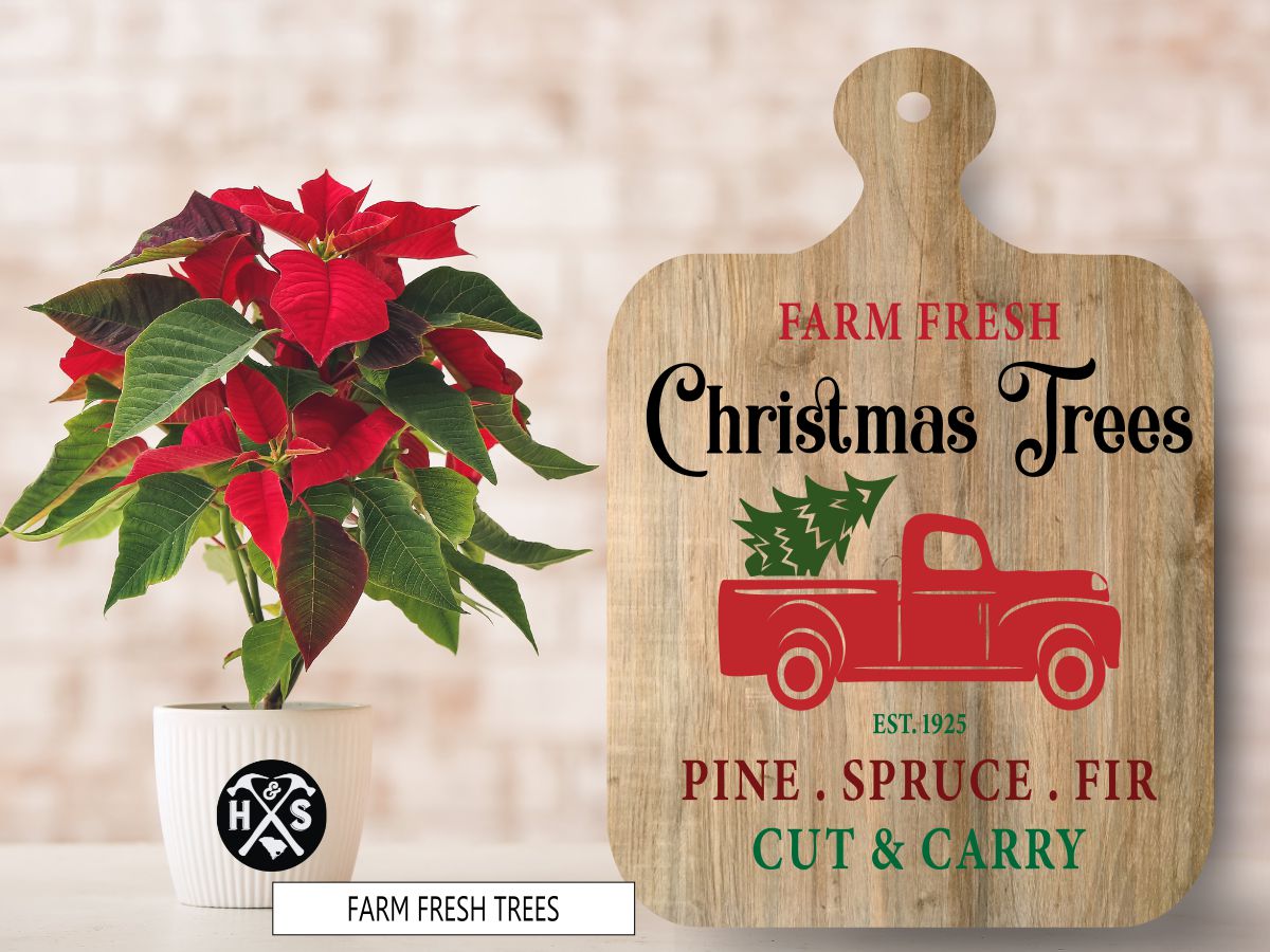 Good Cheer Christmas Decorative Cutting Boards