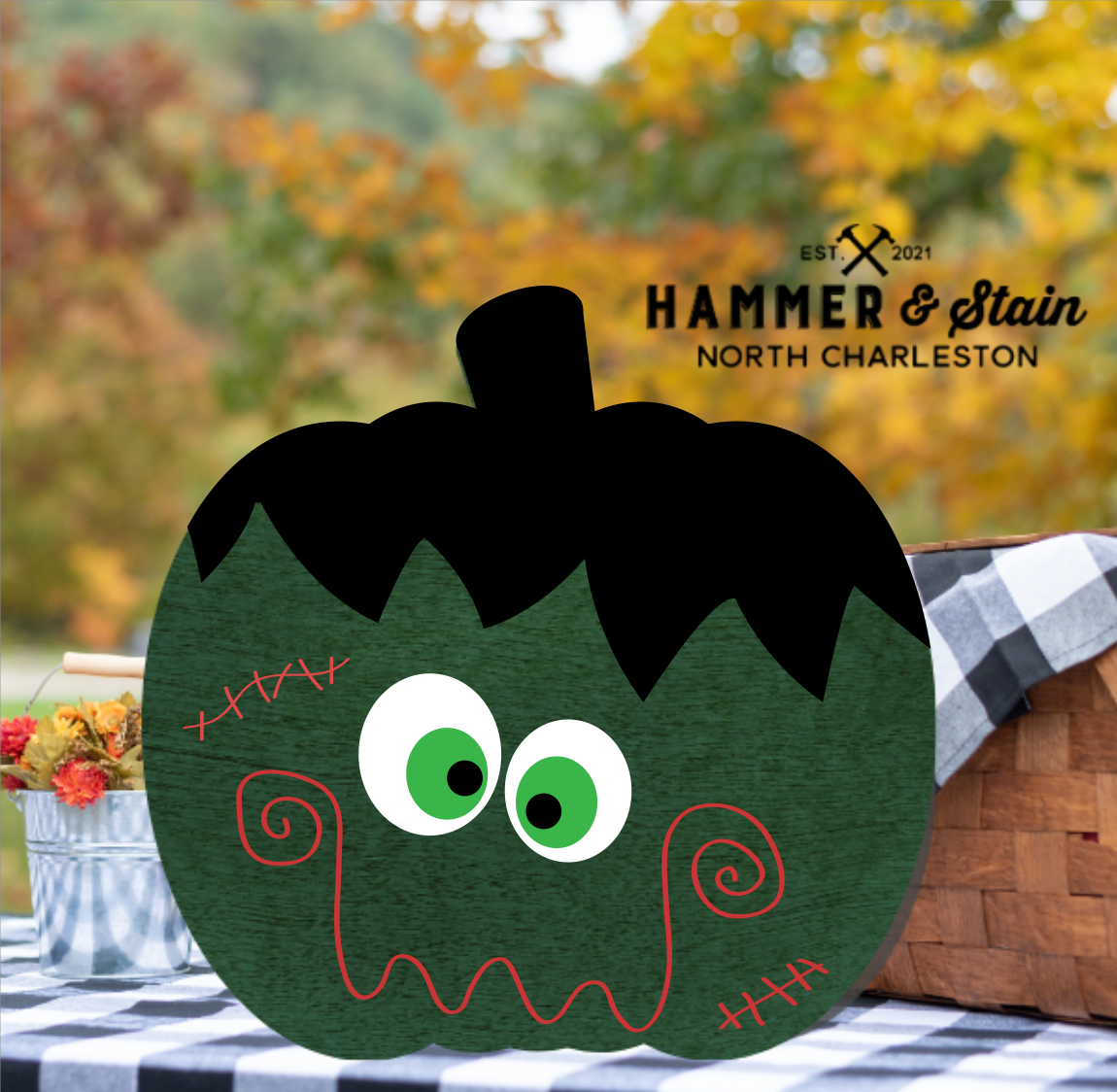 Fall Collection---Pumpkin Shaped Door Hangers