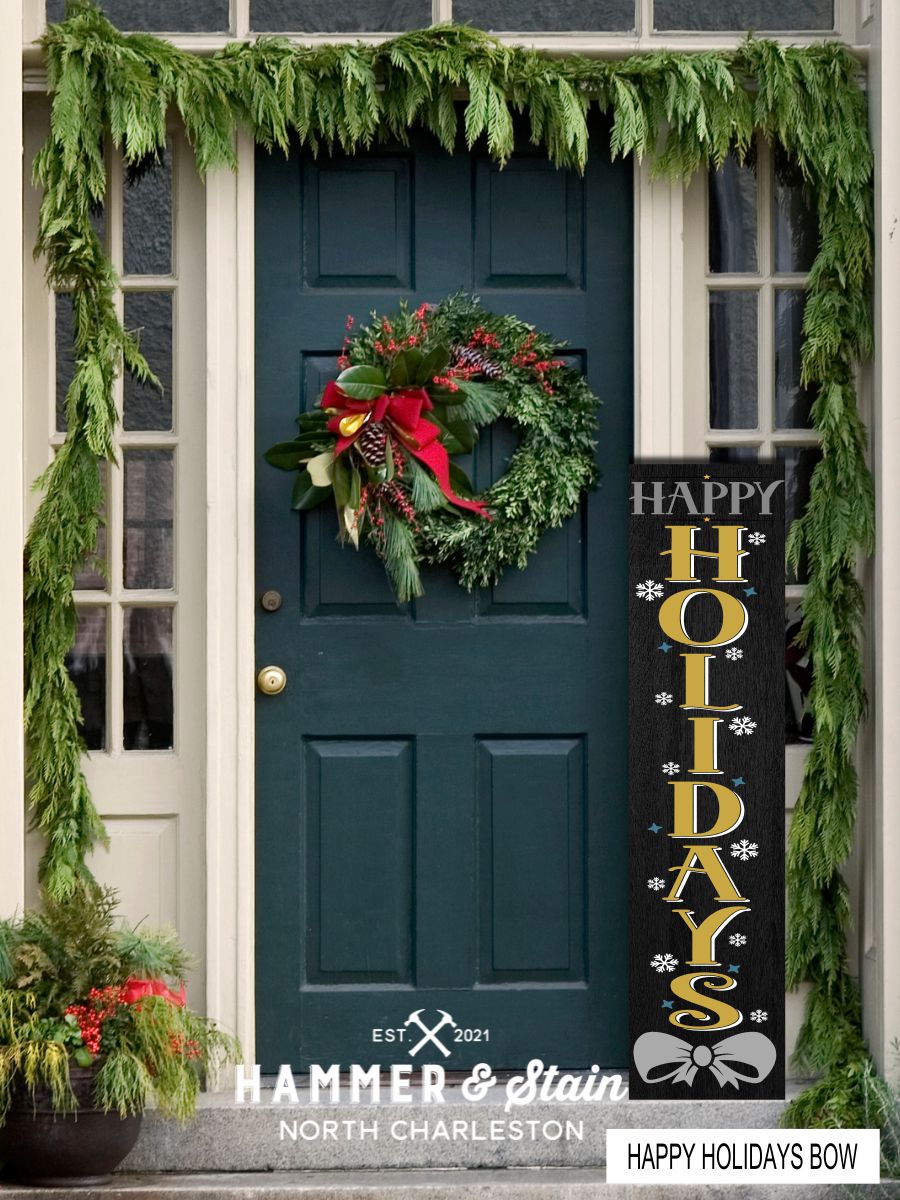 Season's Greetings Party Mix Christmas Porch Planks