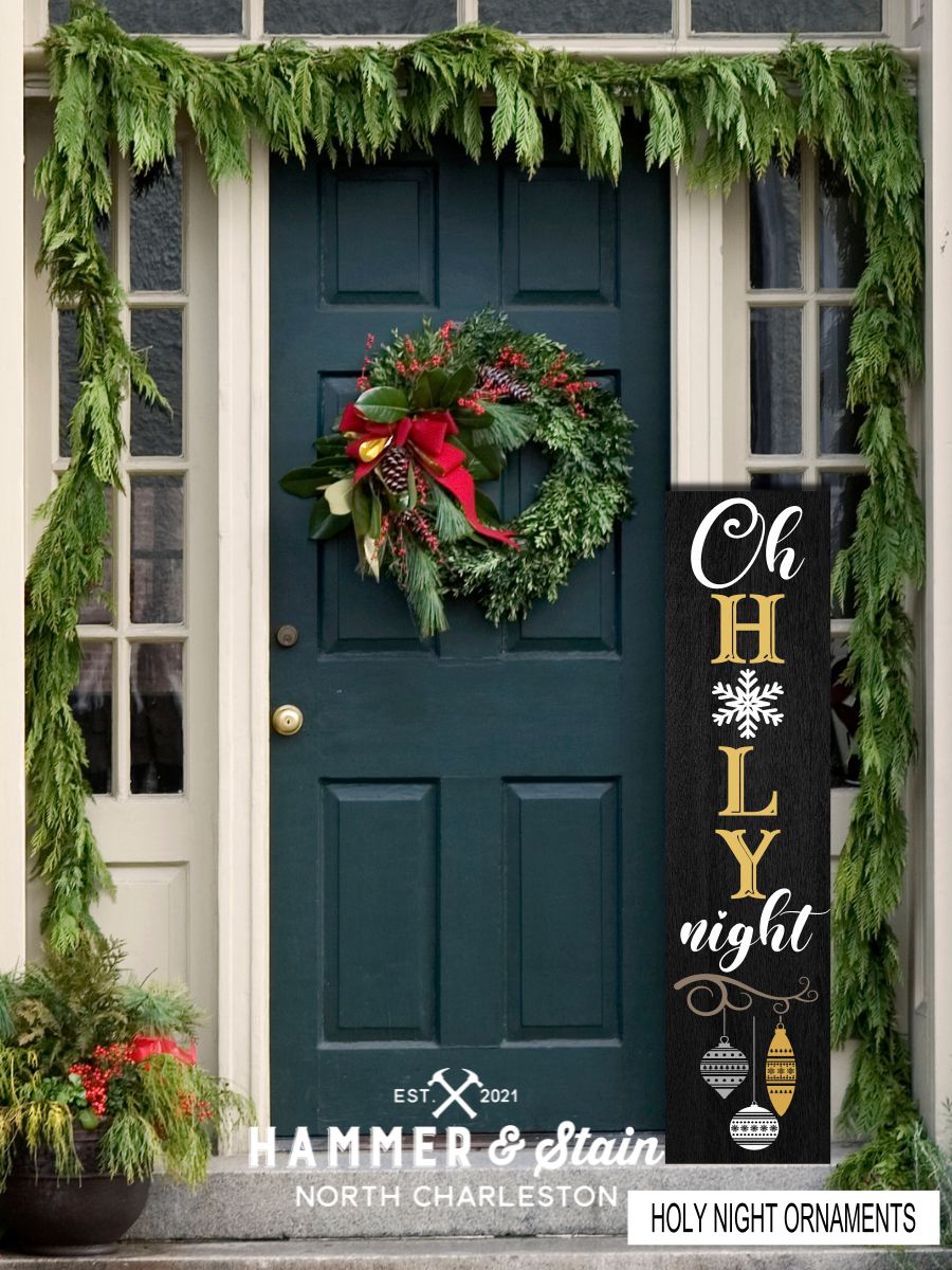 Season's Greetings Party Mix Christmas Porch Planks