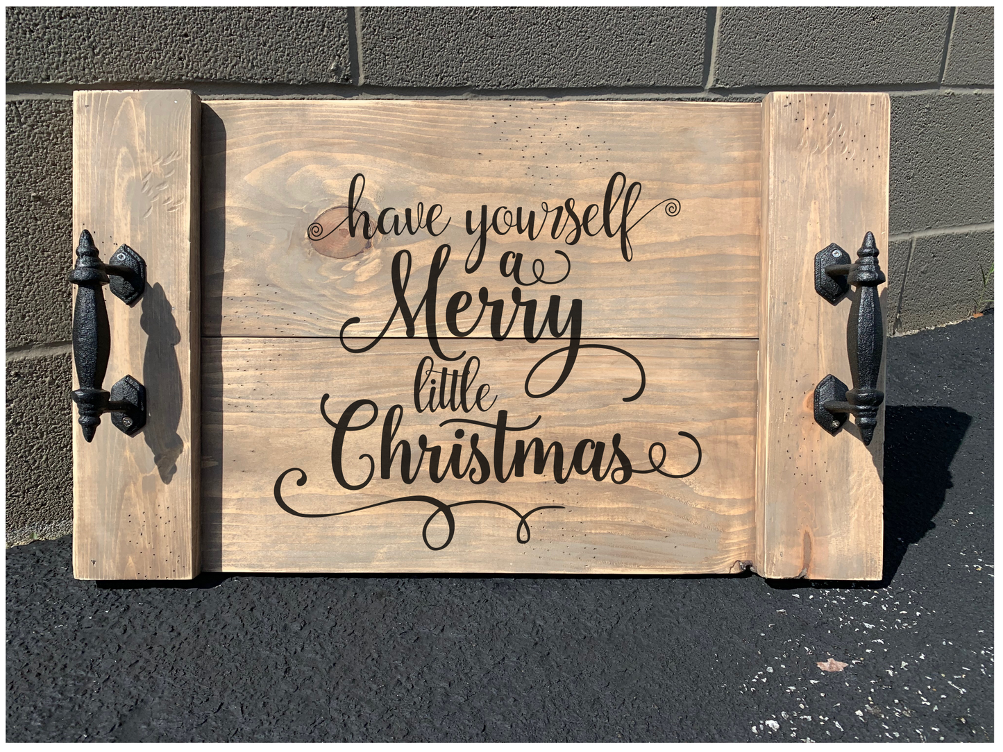 Good Cheer-- Christmas and Winter Farmhouse trays