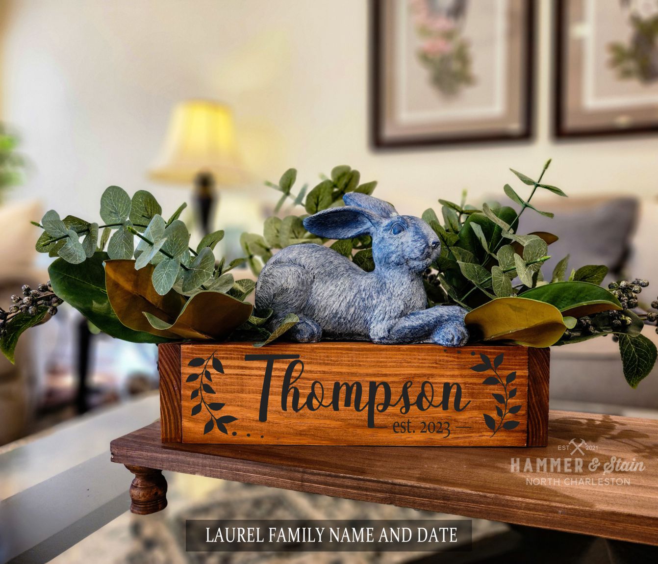 Laurel Family Name and Date