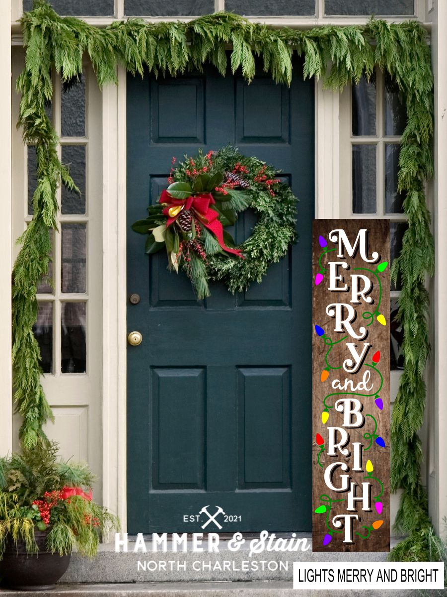 Season's Greetings Party Mix Christmas Porch Planks