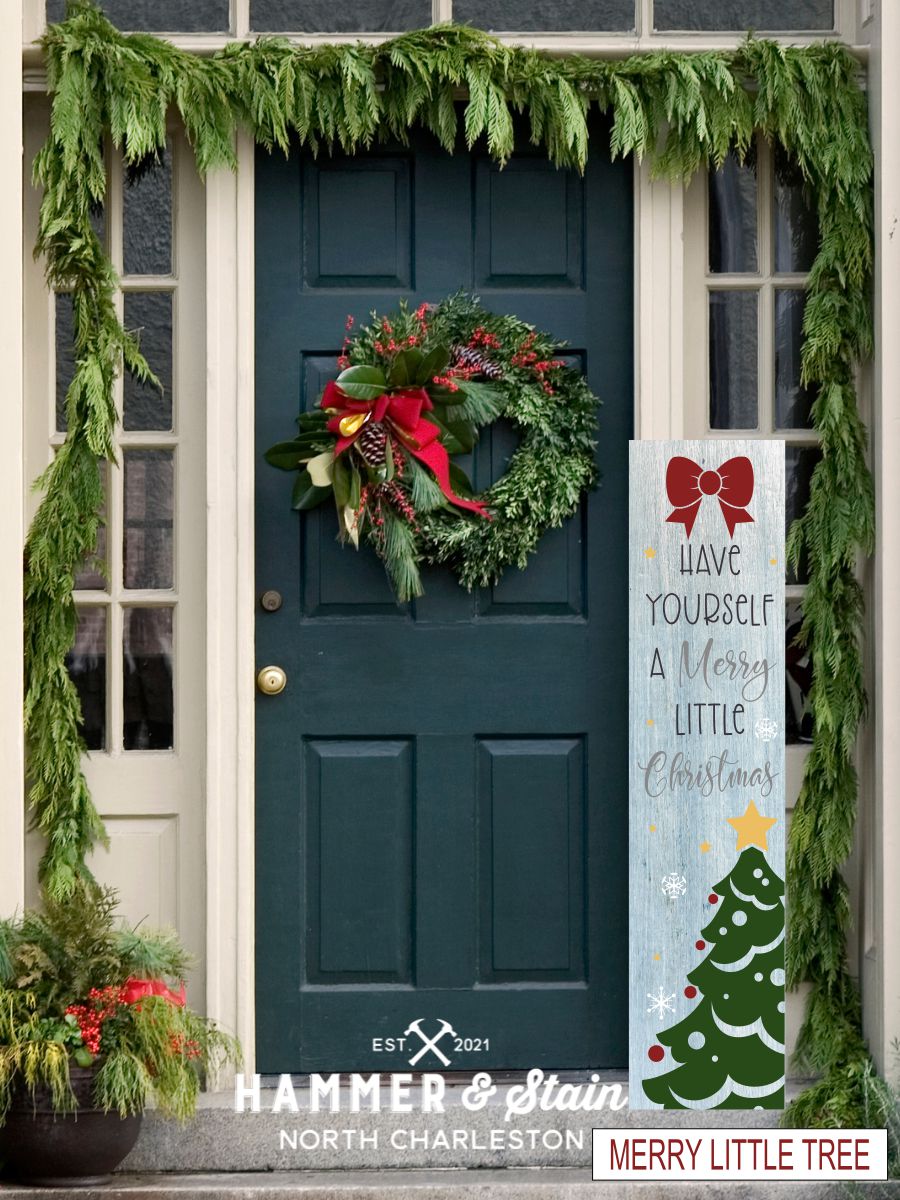 Season's Greetings Party Mix Christmas Porch Planks