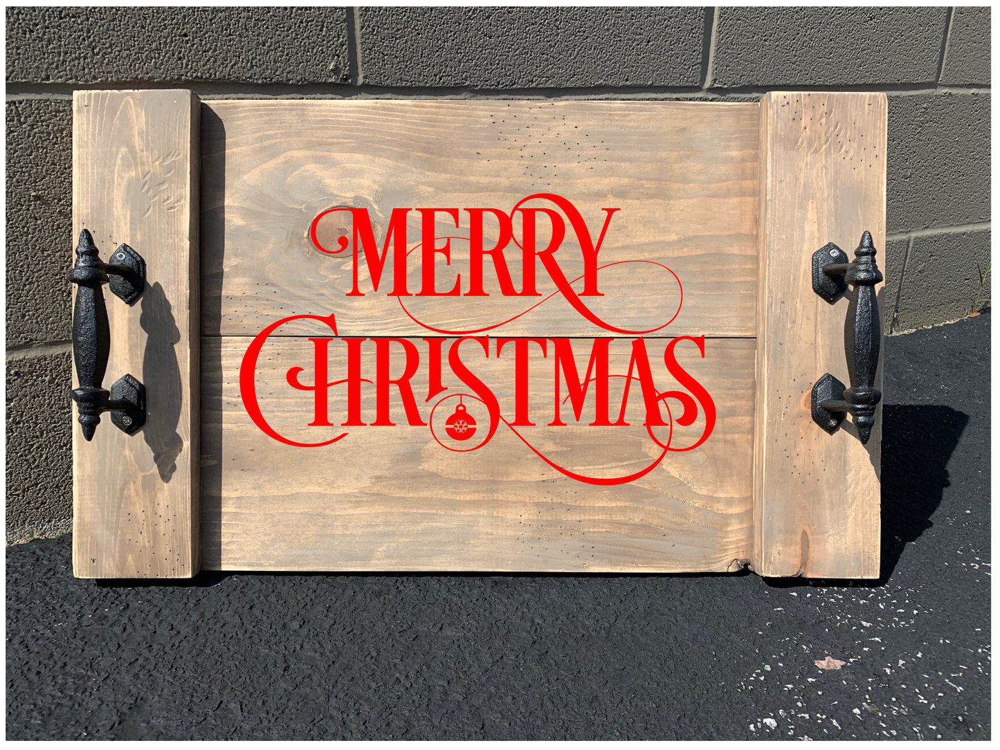 Good Cheer-- Christmas and Winter Farmhouse trays