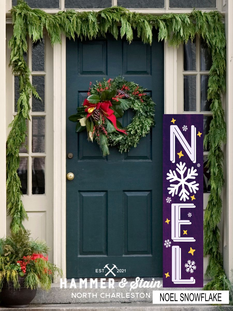 Season's Greetings Party Mix Christmas Porch Planks