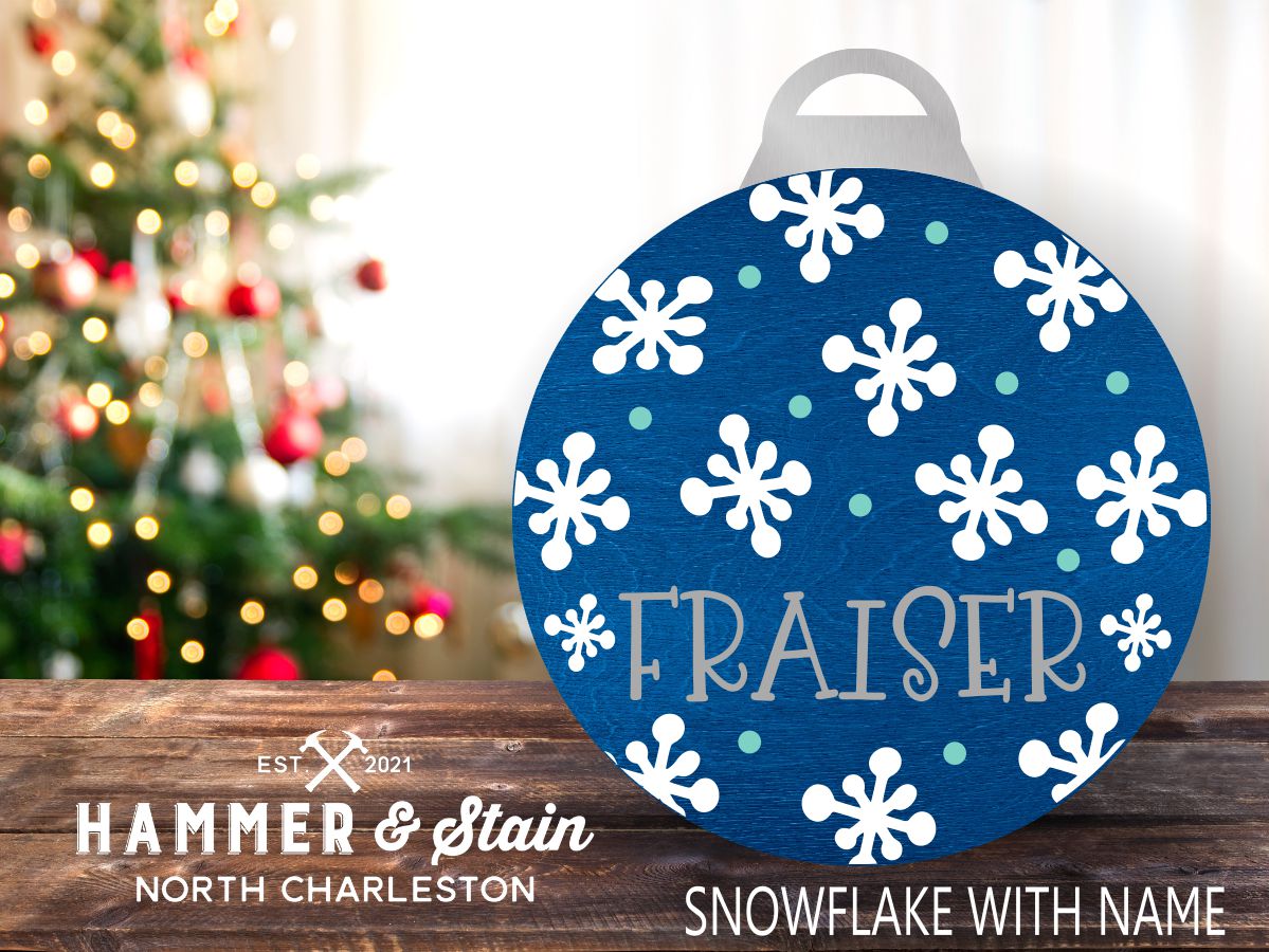 My Favorite Things-- Christmas Ornament Shaped Rounds