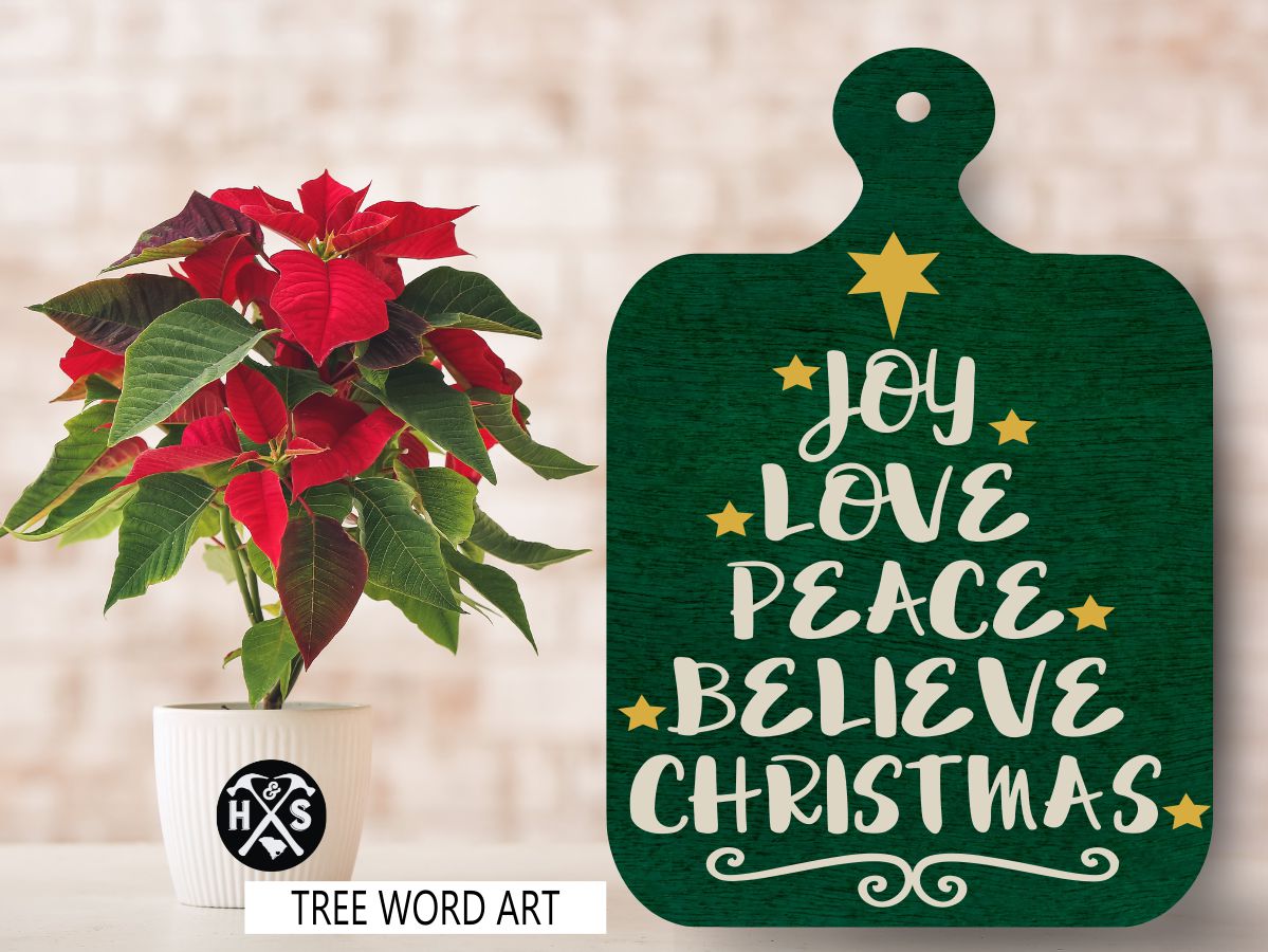 Good Cheer Christmas Decorative Cutting Boards