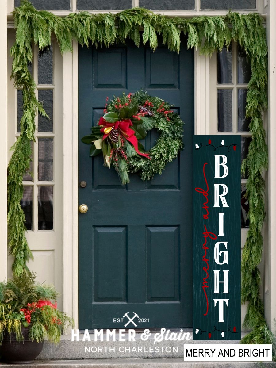 Season's Greetings Party Mix Christmas Porch Planks