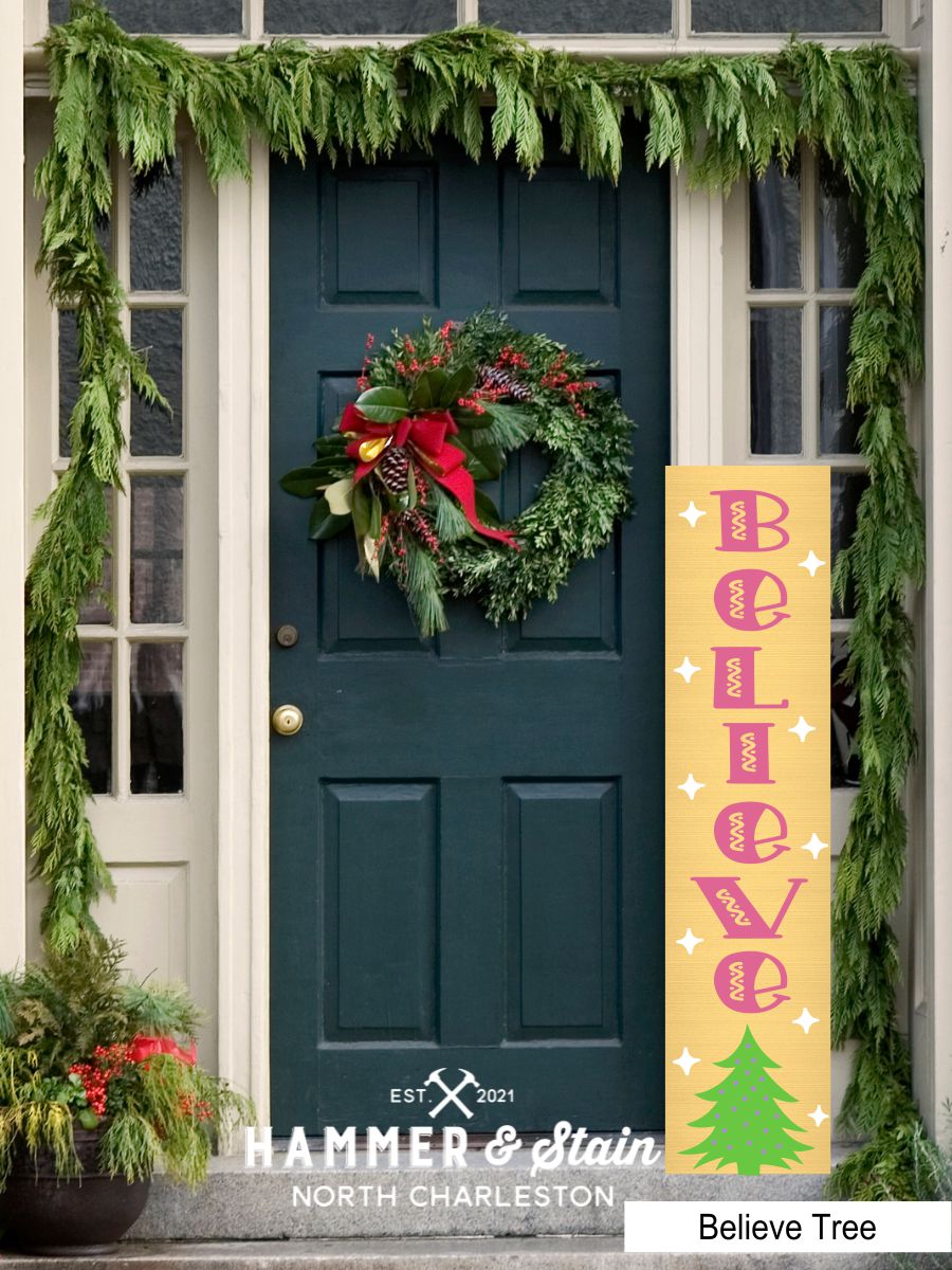 Season's Greetings Party Mix Christmas Porch Planks