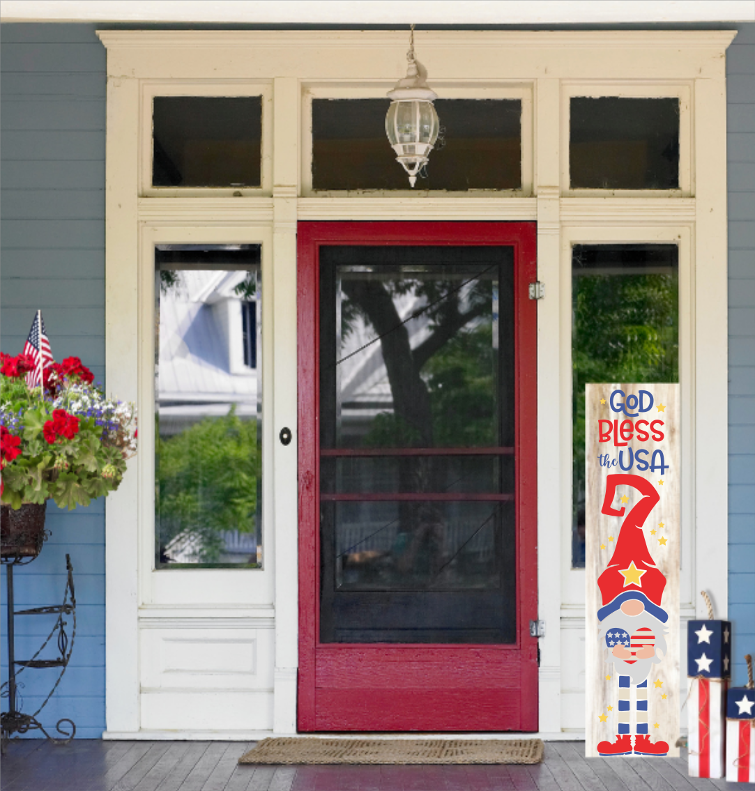 Patriotic Porch Signs