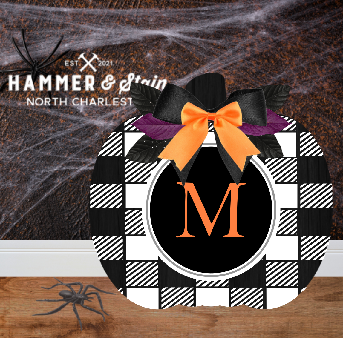 Fall Collection---Pumpkin Shaped Door Hangers
