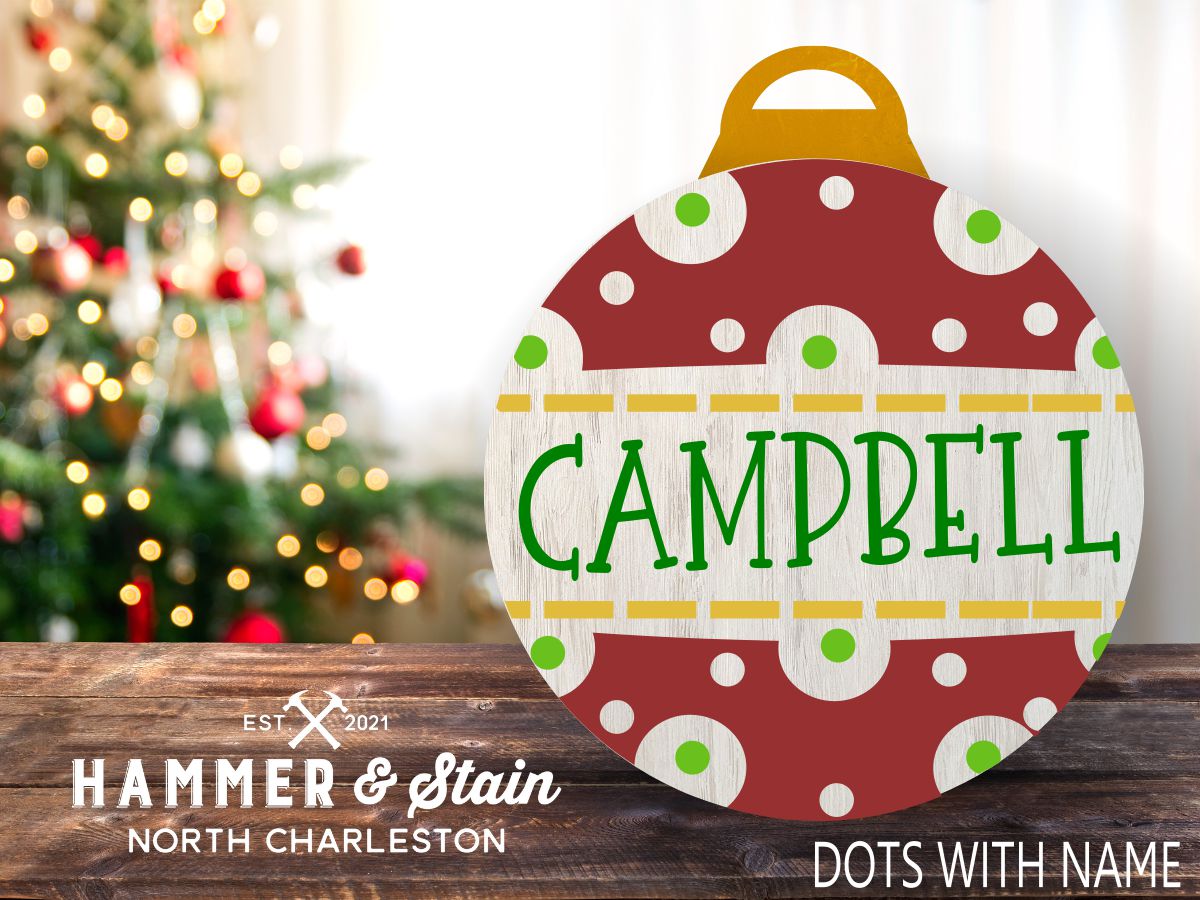 My Favorite Things-- Christmas Ornament Shaped Rounds