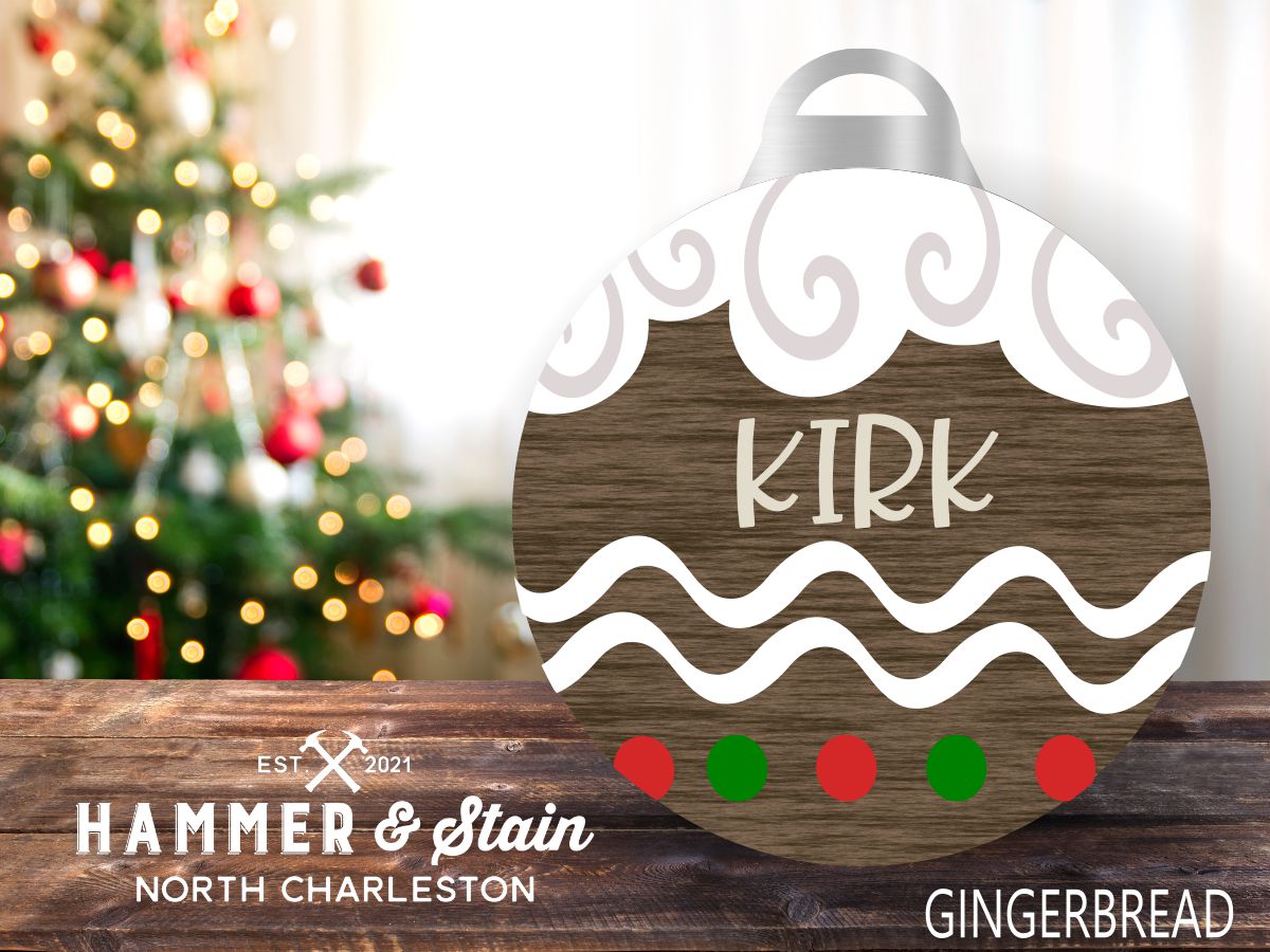 My Favorite Things-- Christmas Ornament Shaped Rounds