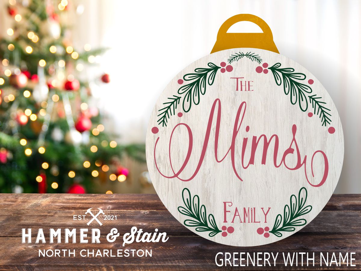 My Favorite Things-- Christmas Ornament Shaped Rounds