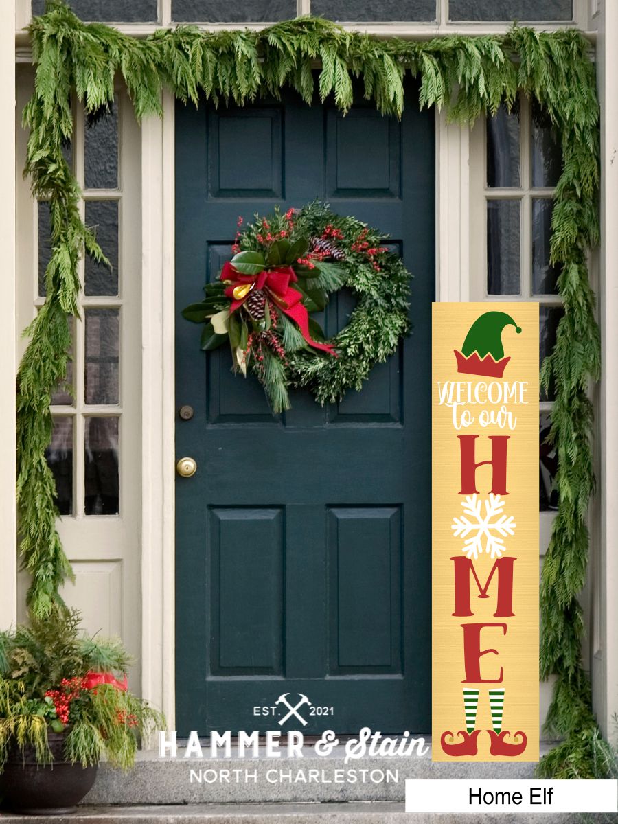 Season's Greetings Party Mix Christmas Porch Planks