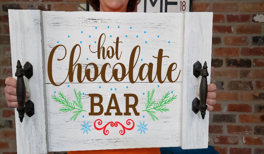 Good Cheer-- Christmas and Winter Farmhouse trays