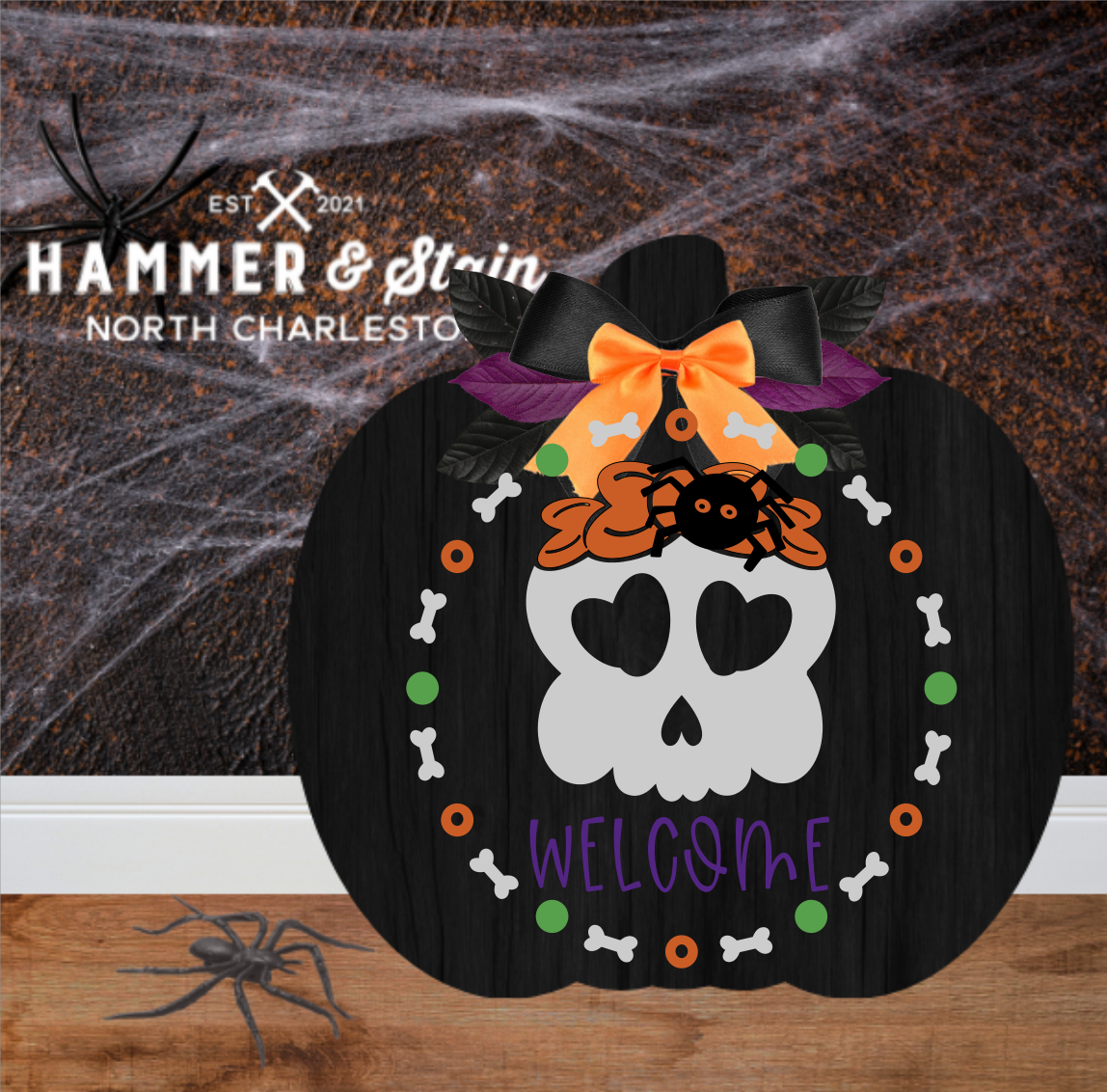 Fall Collection---Pumpkin Shaped Door Hangers