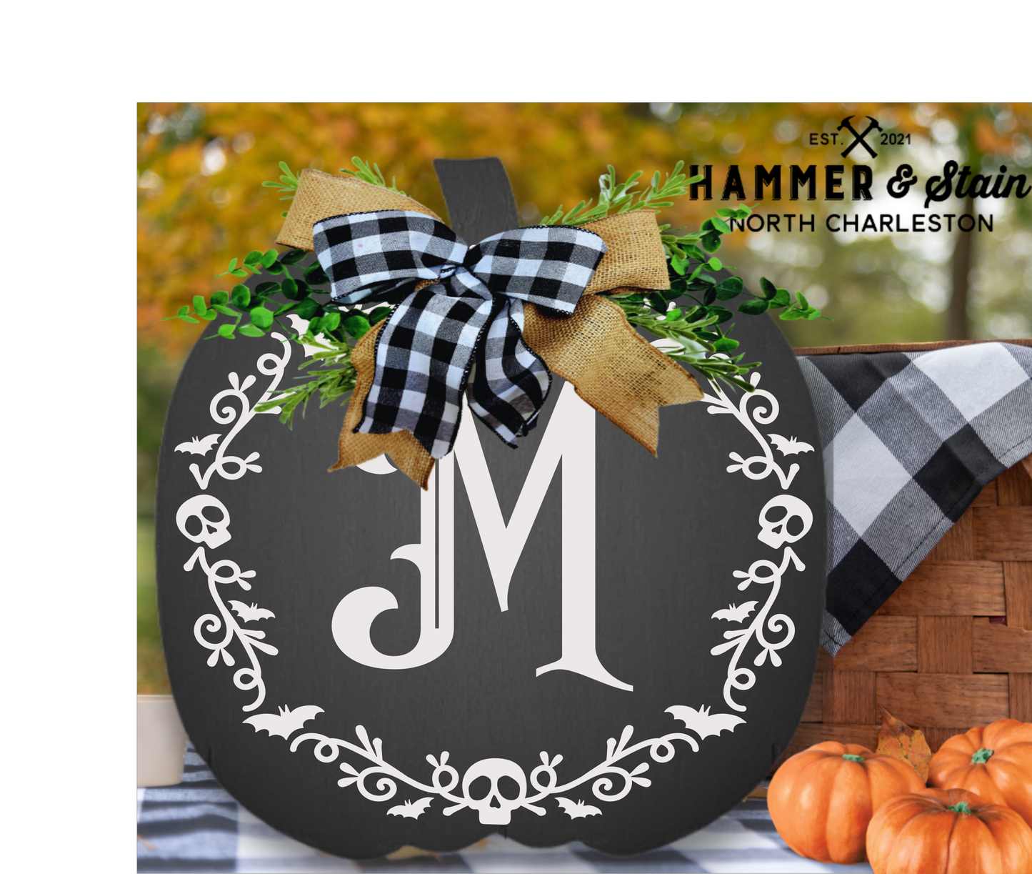Fall Collection---Pumpkin Shaped Door Hangers