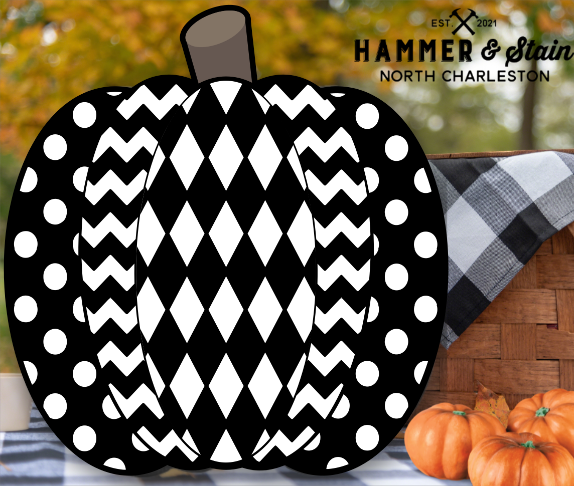 Fall Collection---Pumpkin Shaped Door Hangers