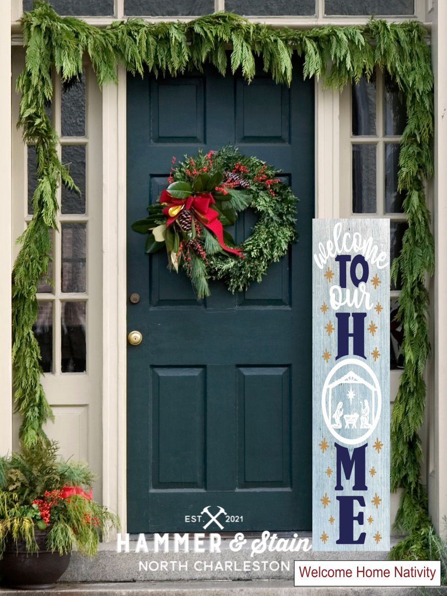 Season's Greetings Party Mix Christmas Porch Planks