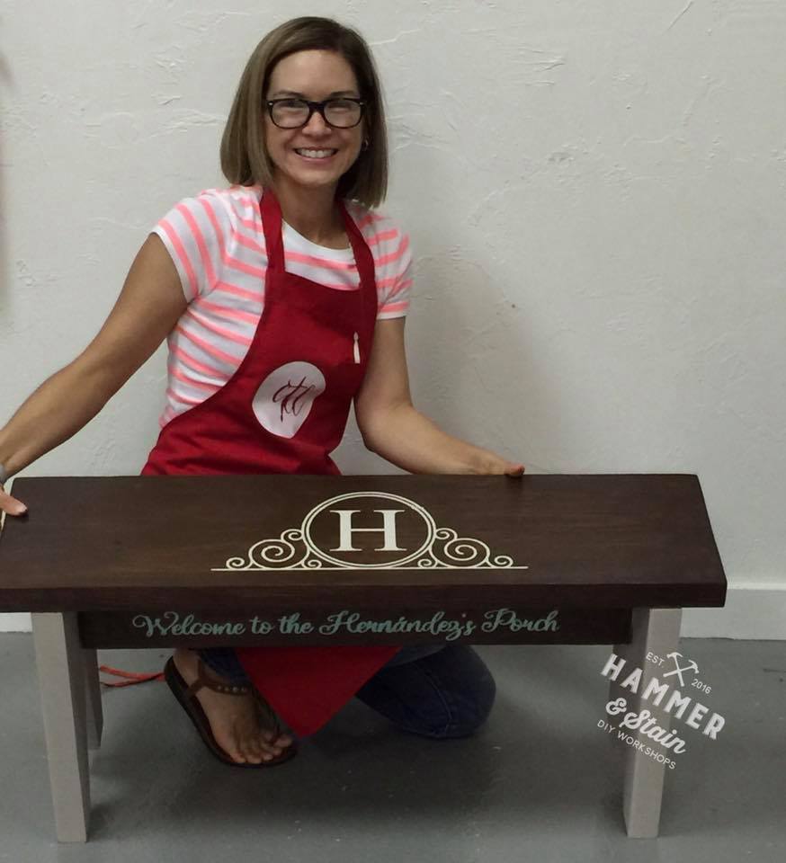 Rustic Bench for 2