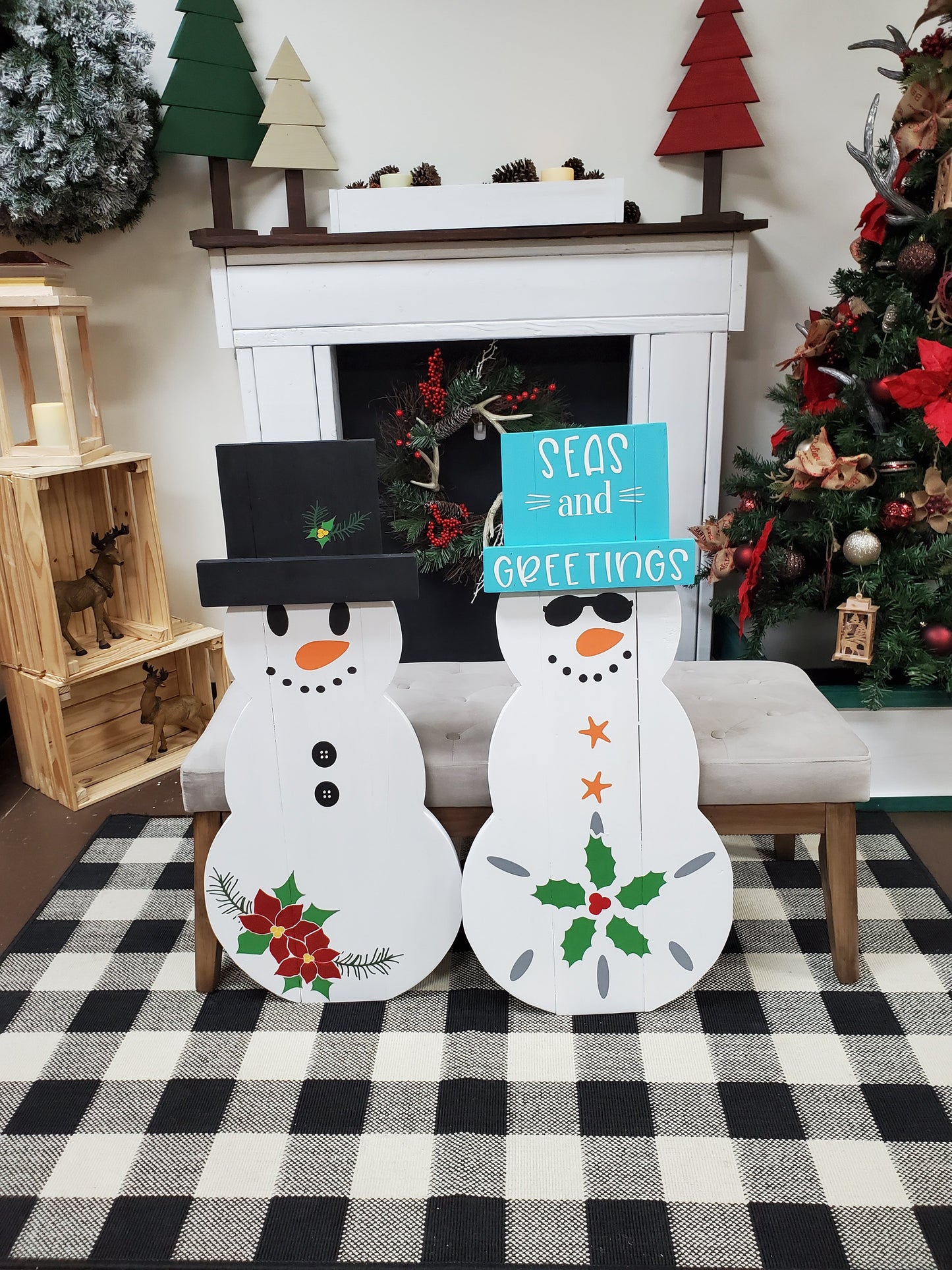 Christmas Build a Snowman Workshop