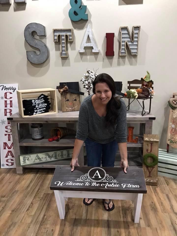 Rustic Bench for 2