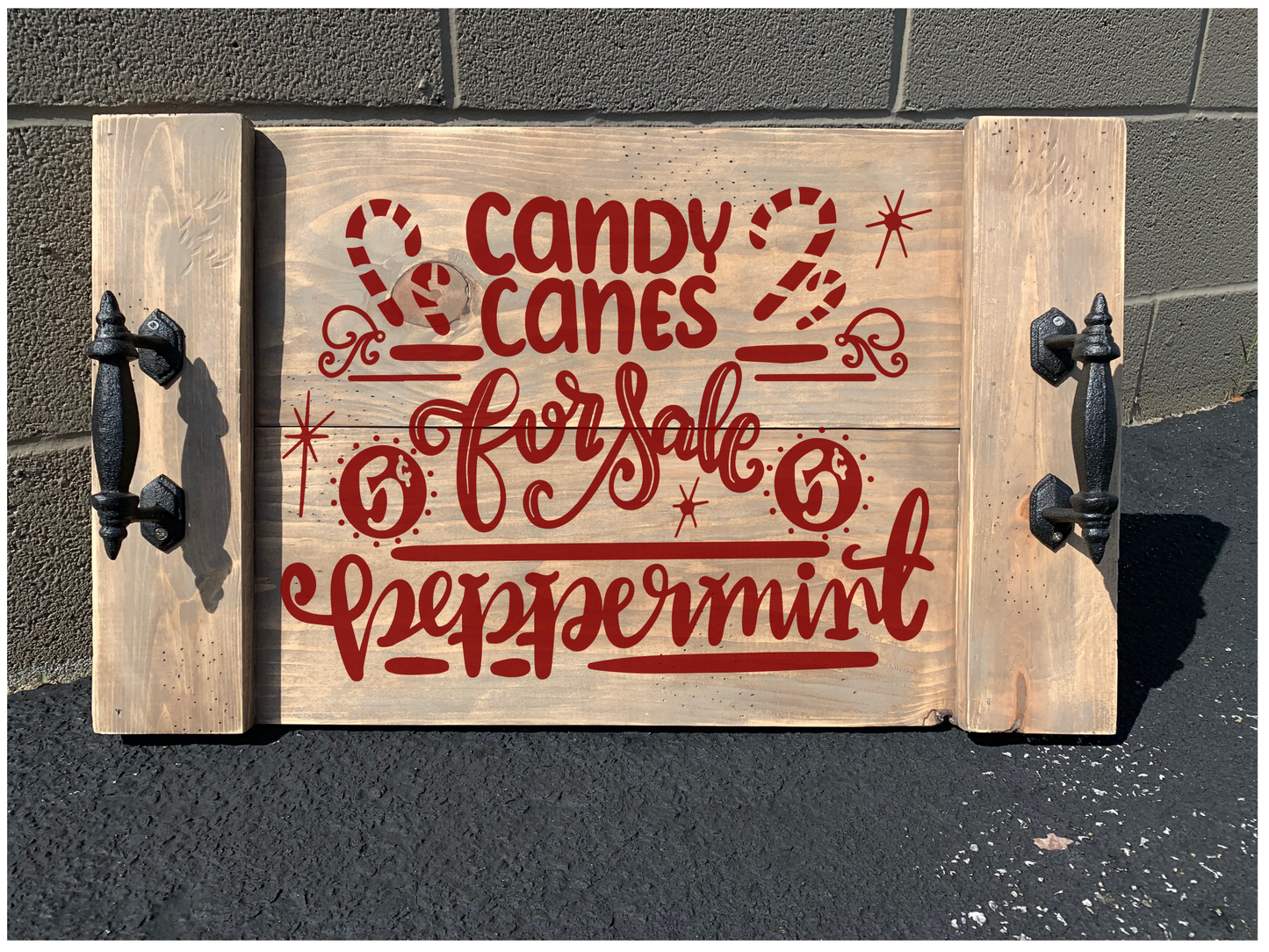 Christmas and Winter Farmhouse trays