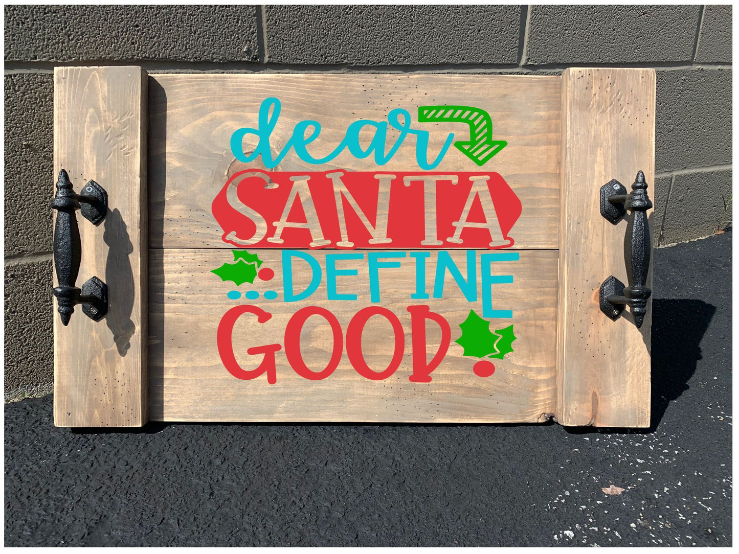 Christmas and Winter Farmhouse trays