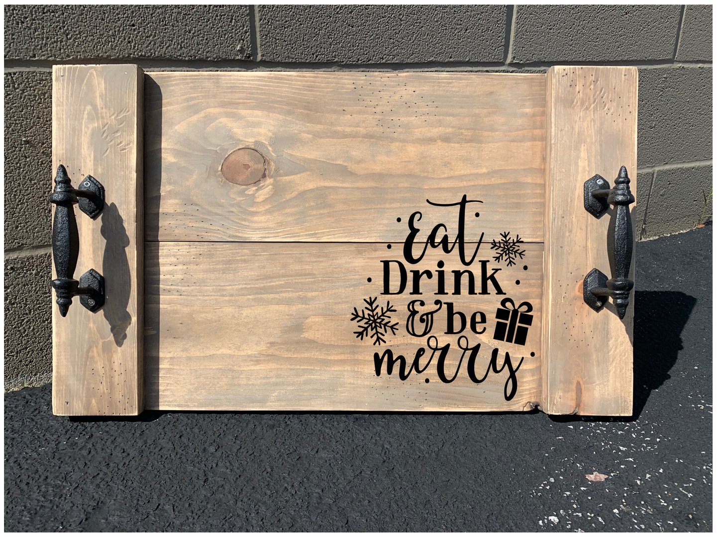 Christmas and Winter Farmhouse trays