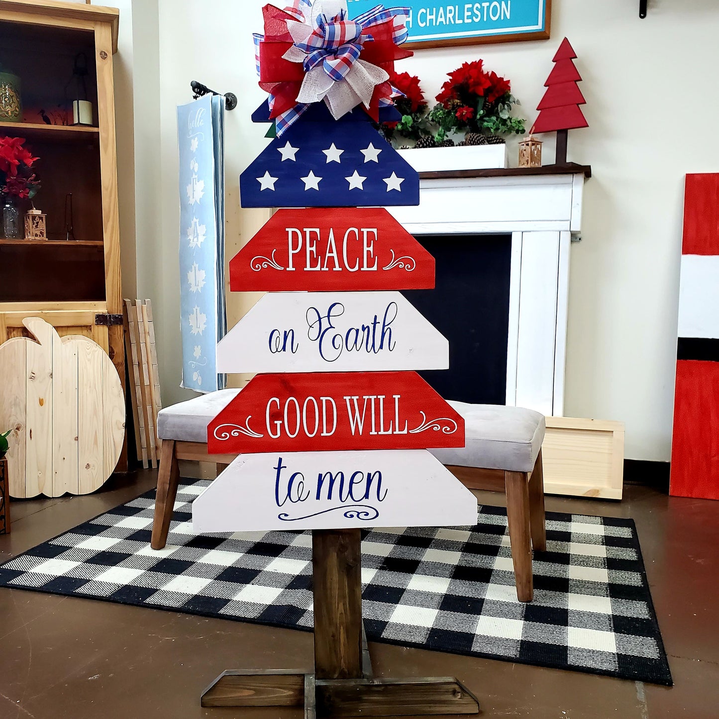 Christmas Wooden Christmas Tree Workshop