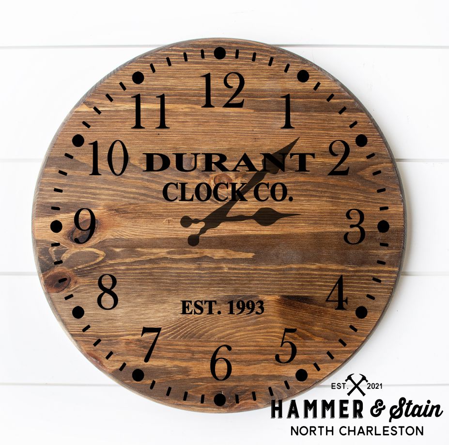 Round Clocks