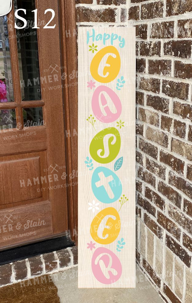 Easter Collection Porch Signs