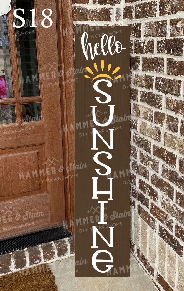Easter Collection Porch Signs
