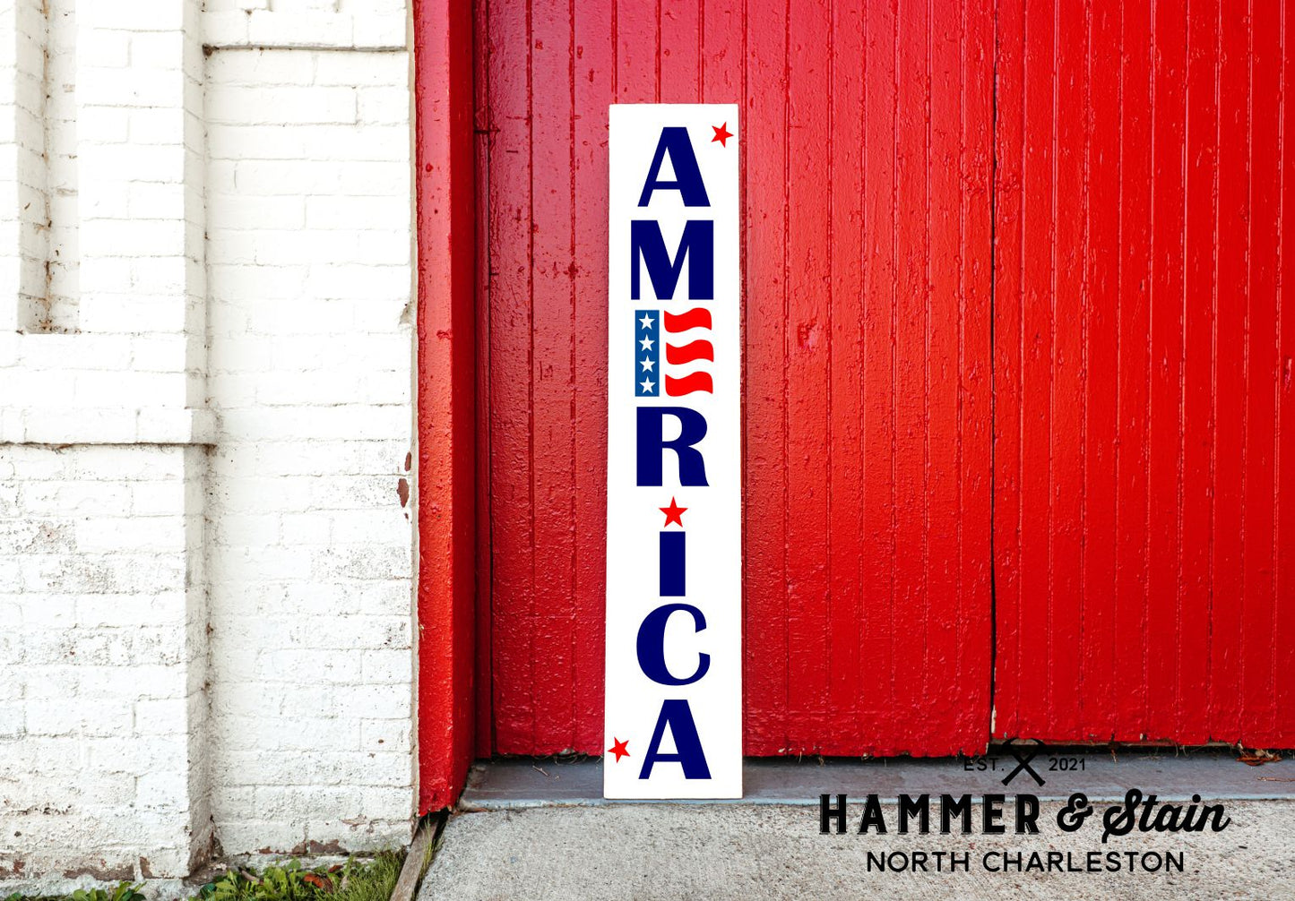 Patriotic Porch Signs