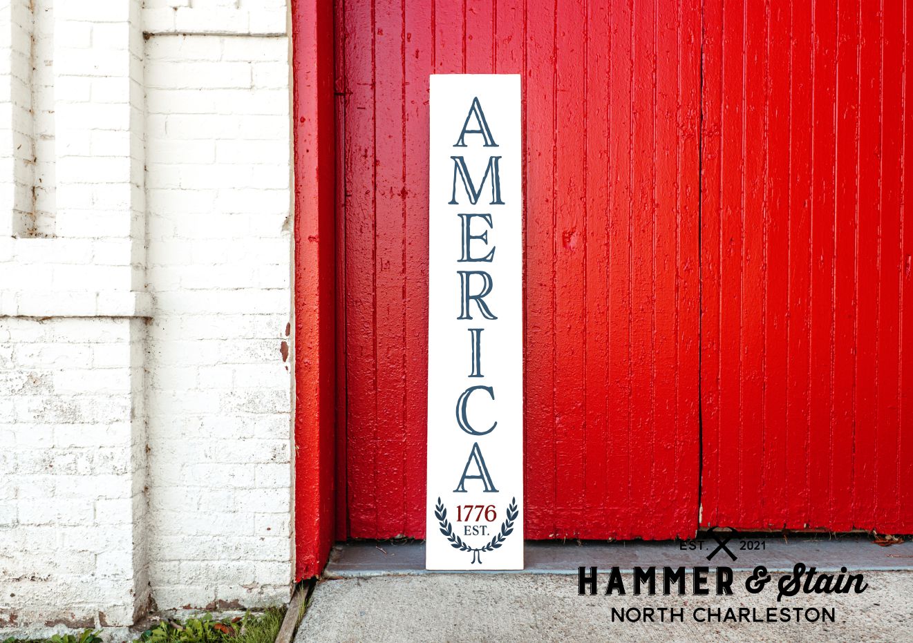 Patriotic Porch Signs