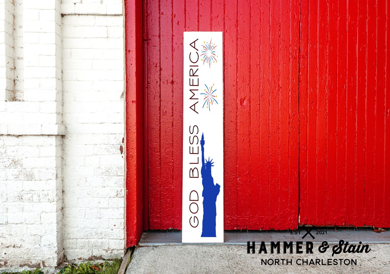 Patriotic Porch Signs