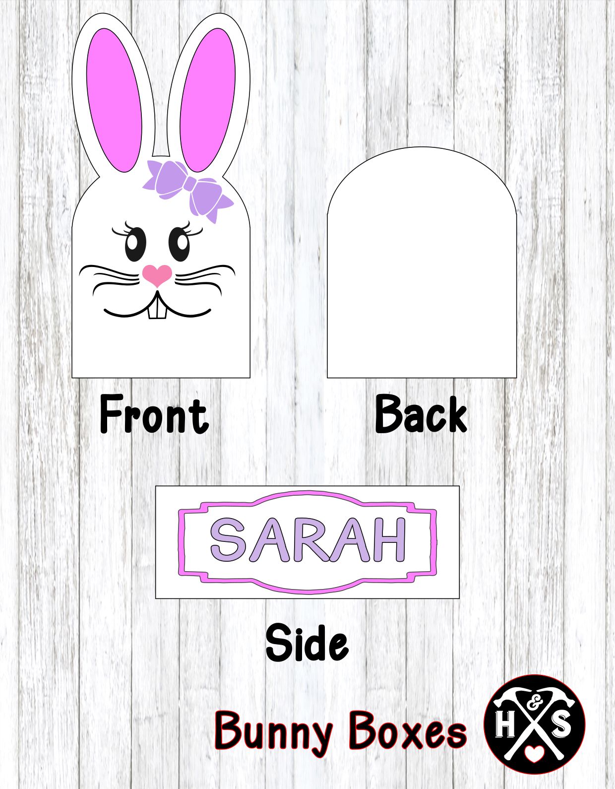 Easter Collection Bunny Box Workshop