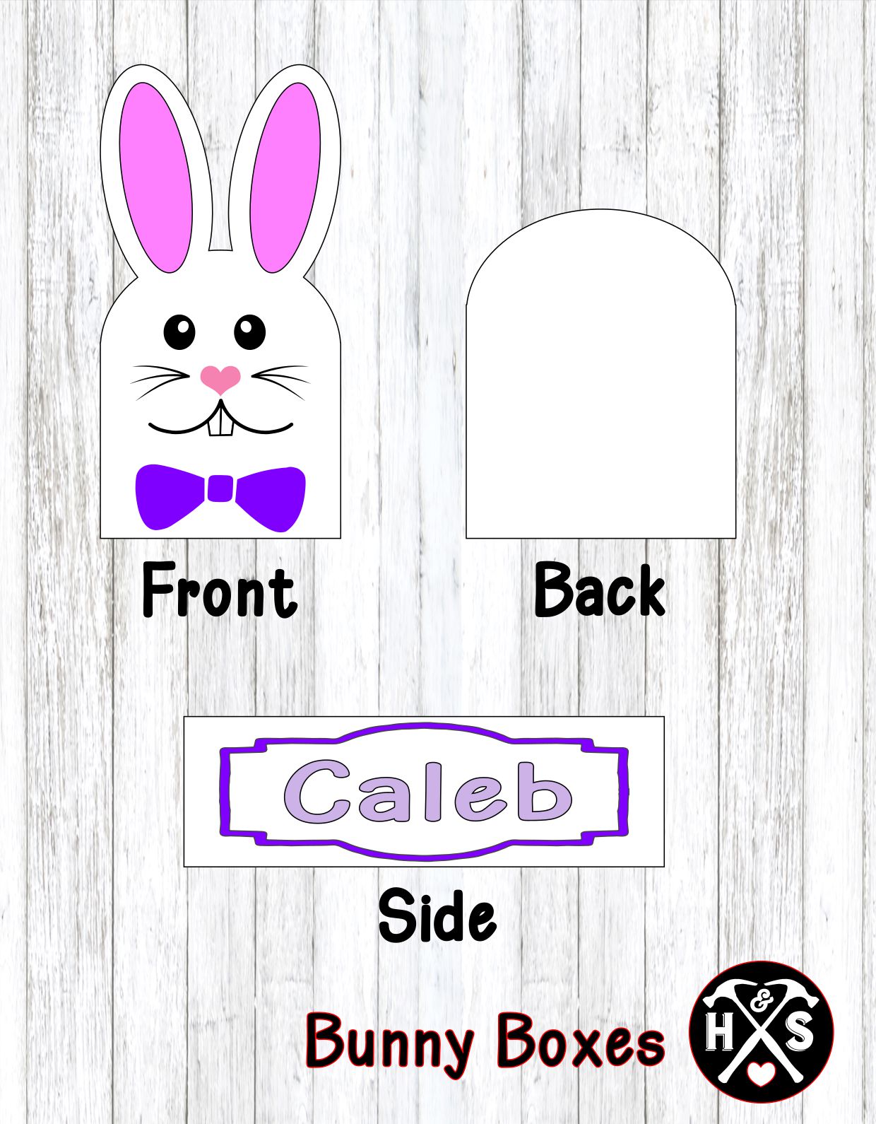 Easter Collection Bunny Box Workshop