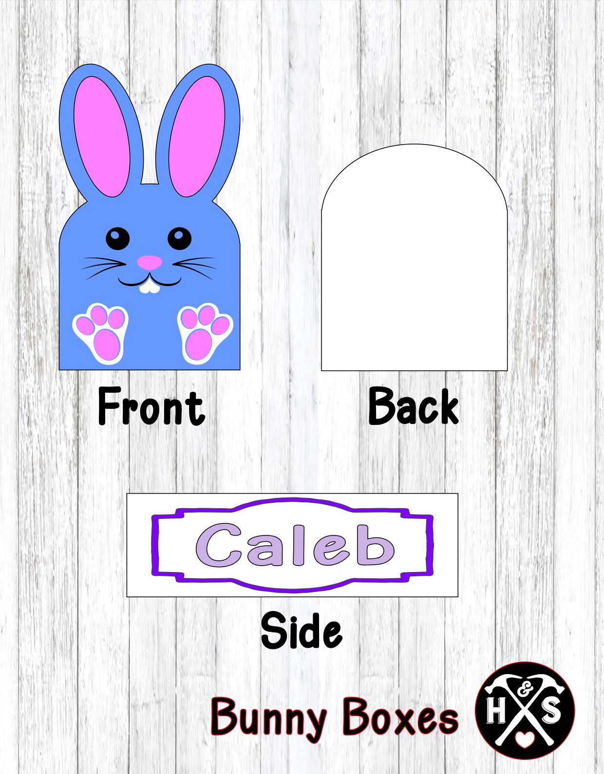 Easter Collection Bunny Box Workshop