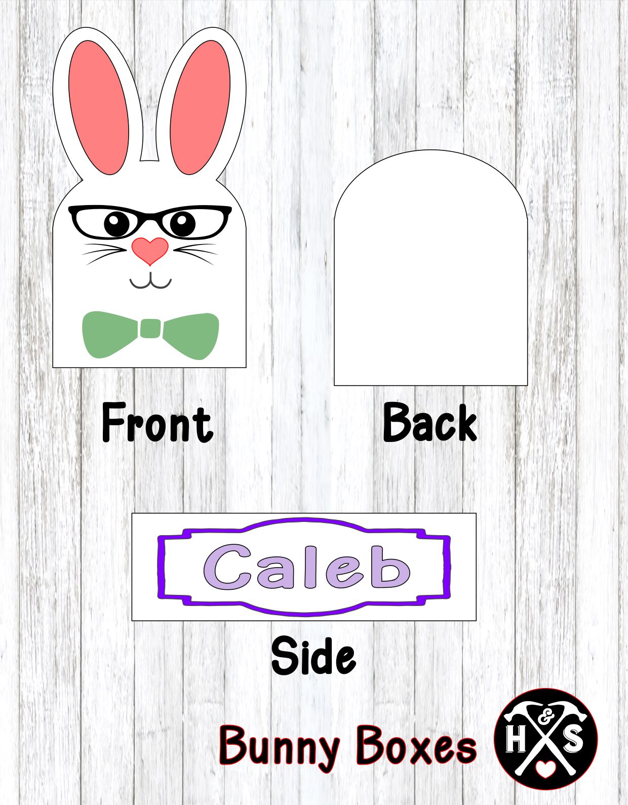 Easter Collection Bunny Box Workshop