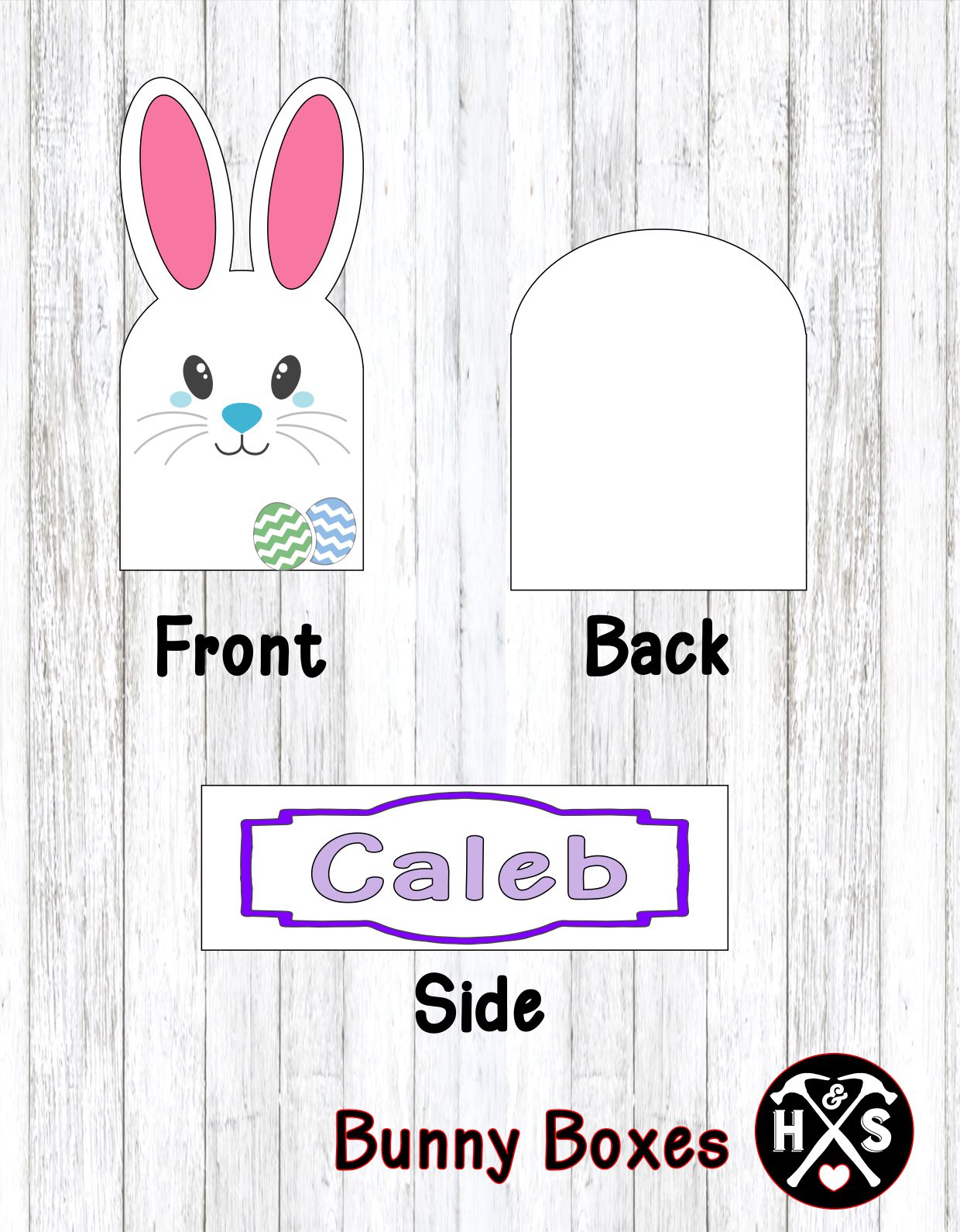 Easter Collection Bunny Box Workshop