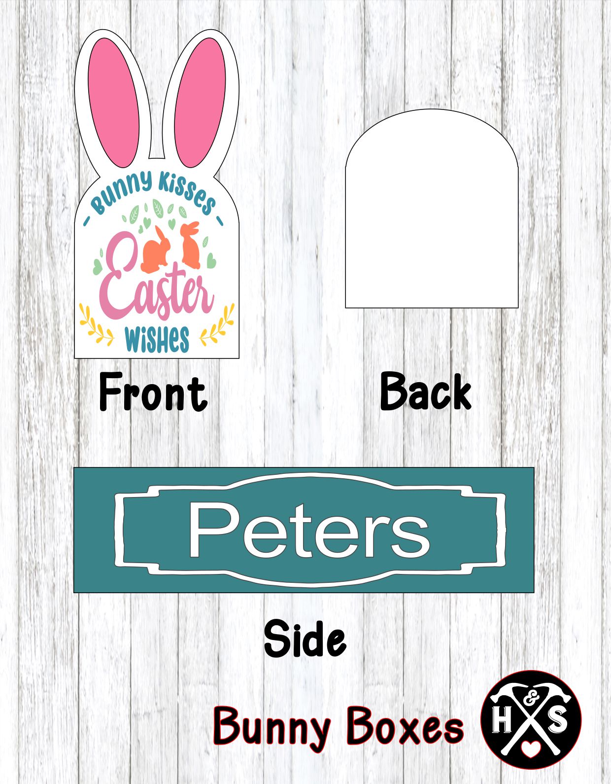 Easter Collection Bunny Box Workshop