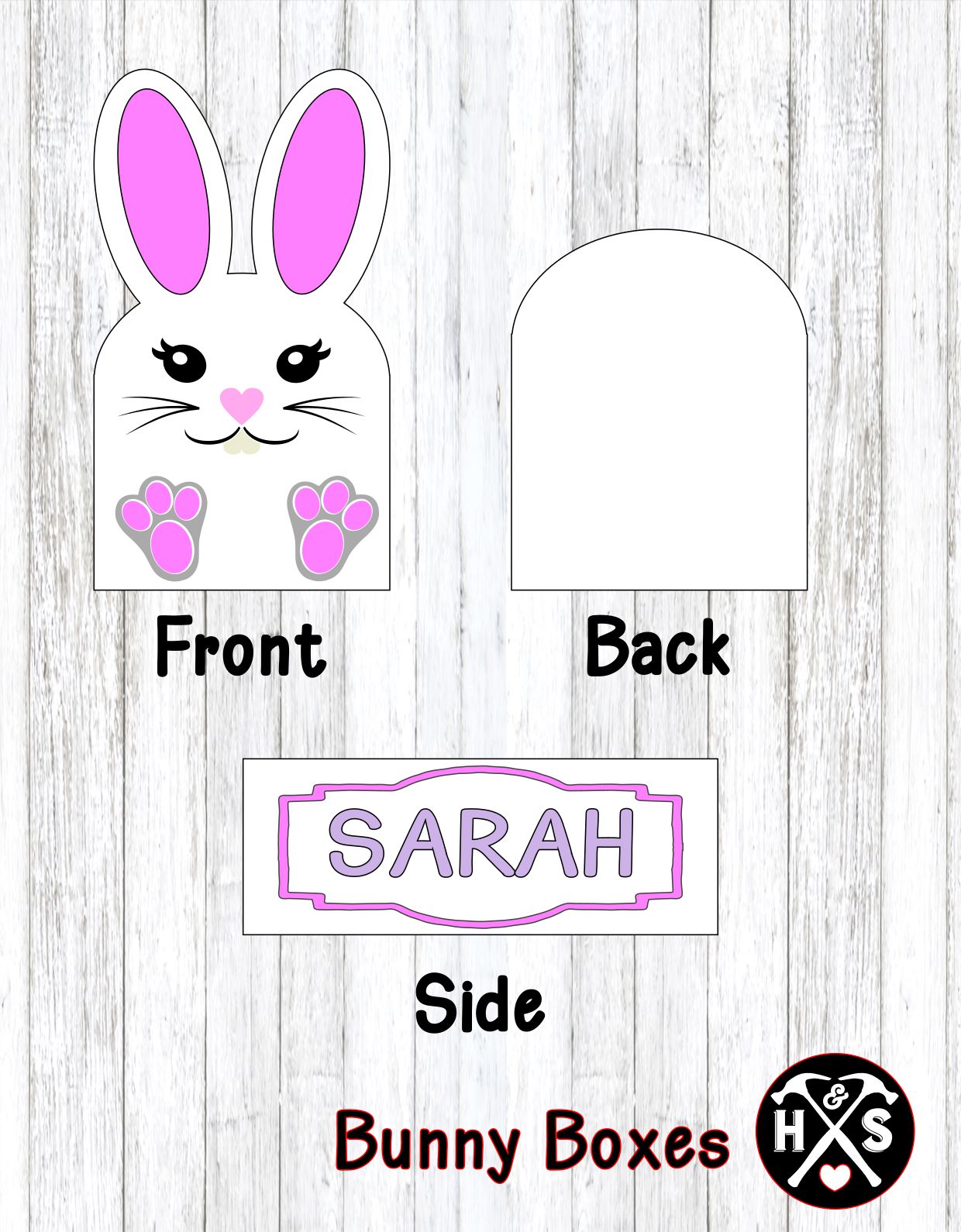 Easter Collection Bunny Box Workshop
